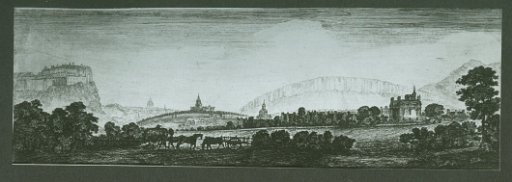 View of Edinburgh from Write's Houses